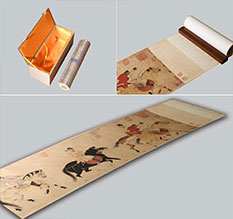 天门馆藏书画复制博物馆书画复制服务