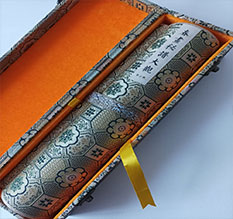 天门书画装裱案例